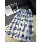 2025年6月10日入荷春夏新作Burberryプリーツ丈のロングスカートファッション/誕生日プレゼント/贈り物 can工場