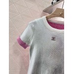 2025年6月10日入荷春夏新作CHANELニット半袖ファッション/誕生日プレゼント/贈り物 can工場