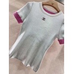 2025年6月10日入荷春夏新作CHANELニット半袖ファッション/誕生日プレゼント/贈り物 can工場