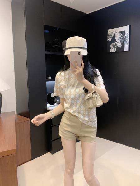 2025年6月10日入荷春夏新作DIOR半袖Tシャツファッシ...