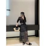 2025年6月10日入荷春夏新作Chanelセット上下 シャツ+スカートファッション/誕生日プレゼント/贈り物 can工場