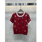 2025年6月10日入荷春夏新作Louis Vuittonニット半袖ファッション/誕生日プレゼント/贈り物 can工場