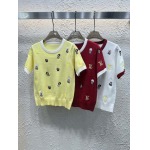 2025年6月10日入荷春夏新作Louis Vuittonニット半袖ファッション/誕生日プレゼント/贈り物 can工場