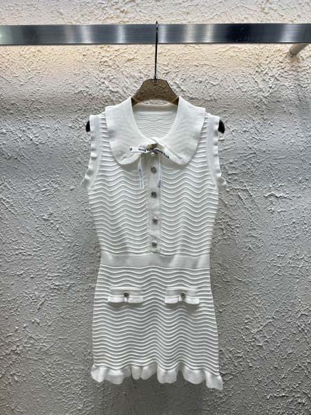 2025年6月10日入荷春夏新作chanelニットベストスカ...