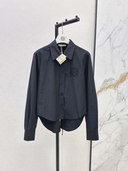 2025年6月10日入荷春夏新作Loewe春夏長袖シャツファ...