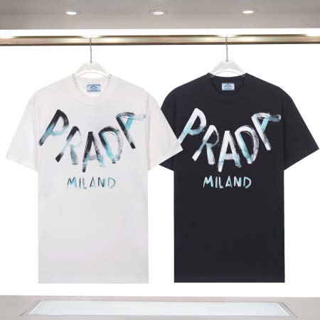 2025年6月10日入荷春夏新作PRADA半袖Tシャツファッ...