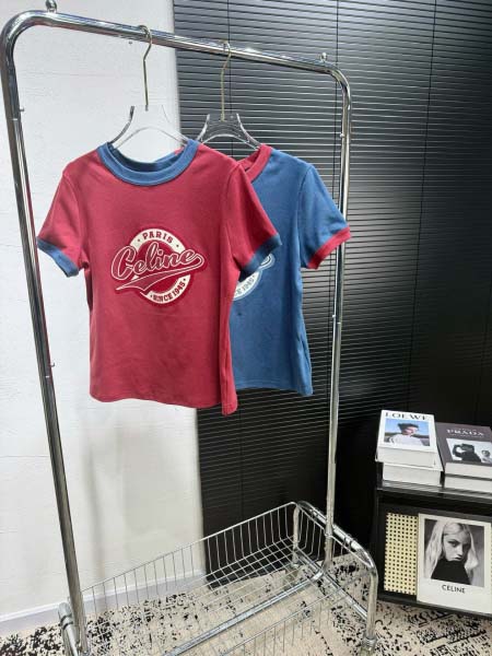 2025年6月10日入荷春夏新作Celine半袖Tシャツファ...