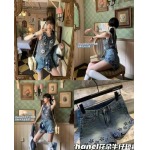 2025年6月10日入荷春夏新作chanelデニムショートパンツファッション/誕生日プレゼント/贈り物 can工場