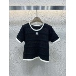 2025年6月10日入荷春夏新作chanelニット半袖ファッション/誕生日プレゼント/贈り物 can工場