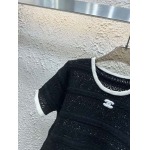 2025年6月10日入荷春夏新作chanelニット半袖ファッション/誕生日プレゼント/贈り物 can工場