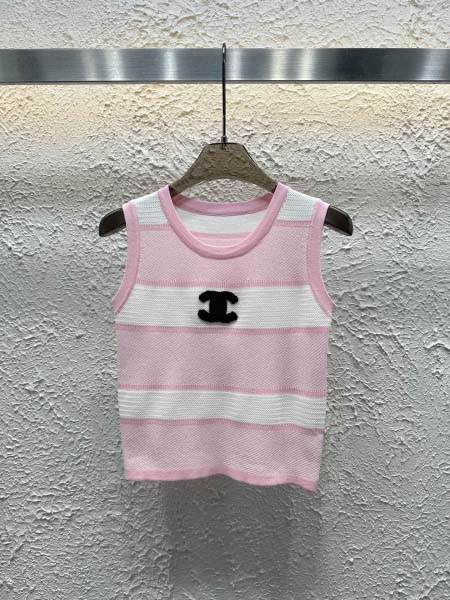 2025年6月10日入荷春夏新作chanelニット タンクト...