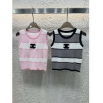 2025年6月10日入荷春夏新作chanelニット タンクトップファッション/誕生日プレゼント/贈り物 can工場