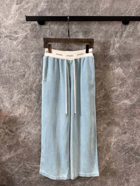 2025年6月10日入荷春夏新作CHANELストレートパンツ...
