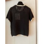 2025年6月10日入荷春夏新作Chanel新作透かし半袖ファッション/誕生日プレゼント/贈り物 can工場
