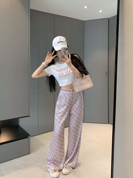 2025年6月12日入荷春夏新作Dior 夏セット上下ファッ...