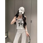2025年6月12日入荷春夏新作CHANEL半袖 Tファッション/誕生日プレゼント/贈り物 can工場