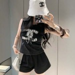 2025年6月12日入荷春夏新作CHANEL半袖 Tファッション/誕生日プレゼント/贈り物 can工場