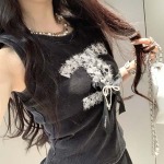 2025年6月12日入荷春夏新作CHANEL半袖 Tファッション/誕生日プレゼント/贈り物 can工場
