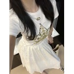 2025年6月12日入荷春夏新作Dior半袖 Tファッション/誕生日プレゼント/贈り物 can工場