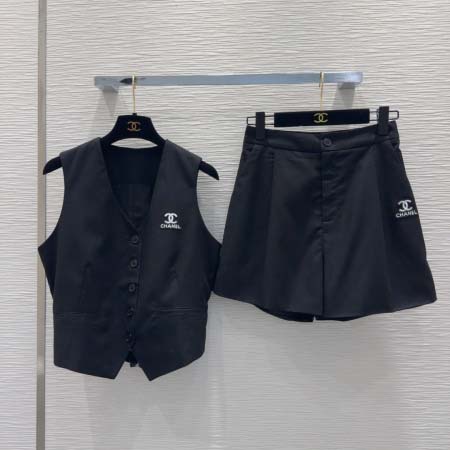 2025年6月12日入荷春夏新作CHANELセット上下ファッ...