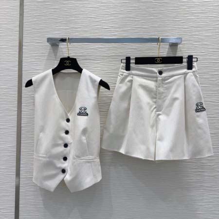 2025年6月12日入荷春夏新作CHANELセット上下ファッ...