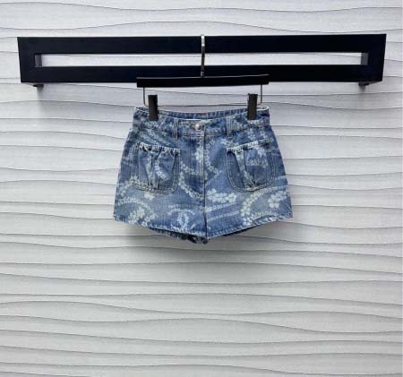 2025年6月12日入荷春夏新作CHANELデニムショートパ...