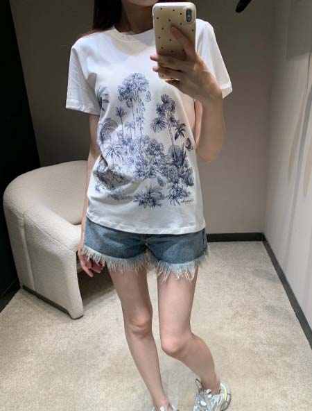 2025年6月12日入荷春夏新作Dior半袖 Tファッション...