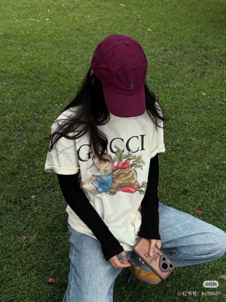2025年6月12日入荷春夏新作GUCCI半袖 Tファッショ...