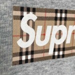 2025年6月12日入荷新作 SUPREME X BURBERRY BOX LOGO HOODED  S-XL 誕生日プレゼント/男女兼用/高品質/正規品と同じ人気/16工場