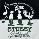 2025年6月12日入荷新作STUSSY X PATTA  SS24  TEE T  S-XL 誕生日プレゼント/男女兼用/高品質/正規品と同じ人気/16工場