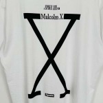 2025年6月13日入荷新作XT SUPREME 40 ACRES  SS25 MALCOLM  X TEE X  S-XL    誕生日プレゼント/男女兼用/高品質/正規品と同じ人気/16工場