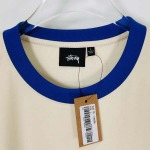 2025年6月13日入荷新作T STUSSY SS25 HEAVY JERSEY CREW    S- XL    誕生日プレゼント/男女兼用/高品質/正規品と同じ人気/16工場