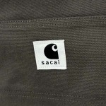 2025年6月13日入荷新作CARHARTT X SACAI  SS24 VER2.0 SHORT    1-4（30-36）    誕生日プレゼント/男女兼用/高品質/正規品と同じ人気/16工場