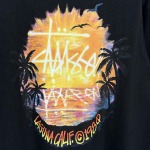 2025年6月14日入荷新作STUSSY SS24 SUNSET TEE T S-XL  誕生日プレゼント/男女兼用/高品質/正規品と同じ人気/16工場