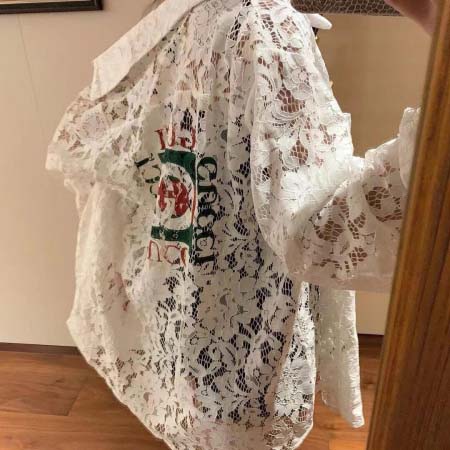2025年6月16日入荷春夏新作GUCCI I透かしシャツフ...