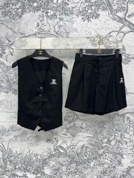 2025年6月16日入荷春夏新作Chanelセット上下ファッ...