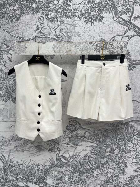 2025年6月16日入荷春夏新作Chanelセット上下ファッ...