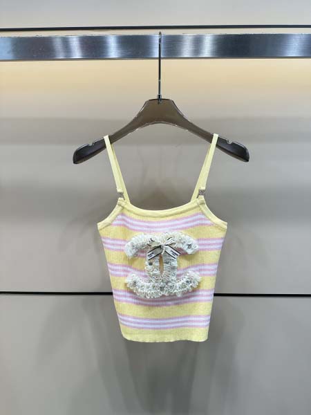 2025年6月16日入荷春夏新作chanelニット キャミソ...