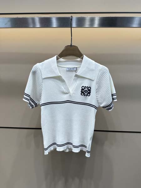 2025年6月16日入荷春夏新作loeweニット半袖ファッシ...