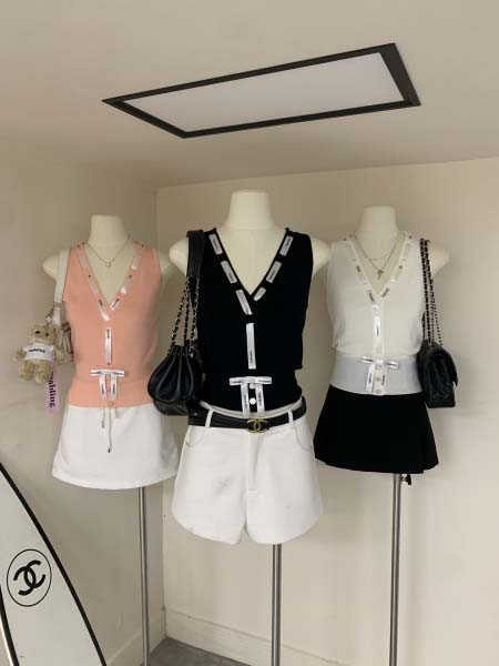 2025年6月16日入荷春夏新作Chanelニット タンクト...