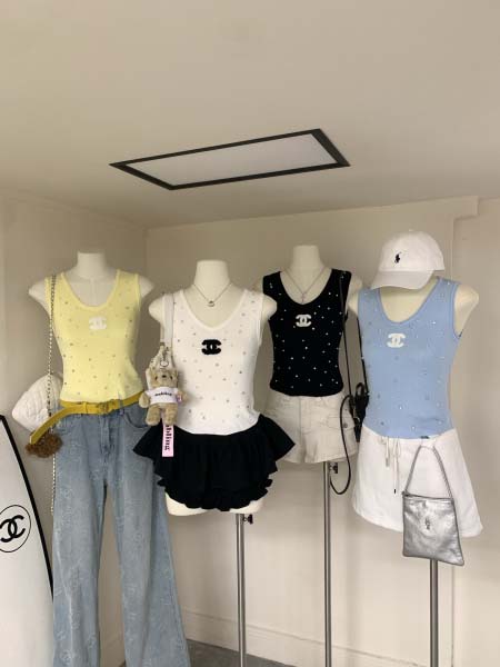 2025年6月16日入荷春夏新作Chanelニット タンクト...