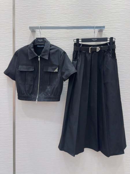 2025年6月18日入荷春夏新作Prada春夏セット上下ファッション/誕生日プレゼント/贈り物 can工場