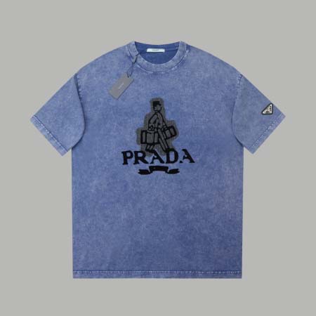 2025年6月24日入荷新作Prada半袖 tシャツ★誕生日...