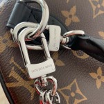 2025年6月26日入荷Louis Vuitton バッグSpeedy Soft 30 Dark Monogram Toron Monogram Zippy :M12243:30CMx21CMx17CM 高品質人気の新作/誕生日プレゼント/