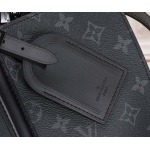 2025年6月26日入荷Louis Vuitton バッグSac Plat Horizontal Zipp Monogram Eclipse LV  :M45265:39CMx30CMx7CM 高品質人気の新作/誕生日プレゼント/SQ工場