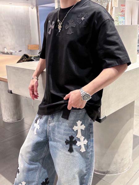 2025年7月31日入荷新作Chrome hearts半袖 tシャツ高品質人気商品/DW工場