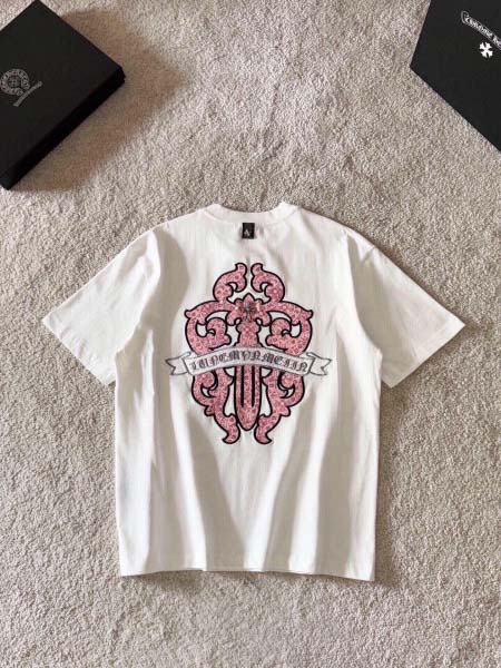 2025年8月4日入荷新作Chrome hearts半袖 tシャツ人気商品/DW工場