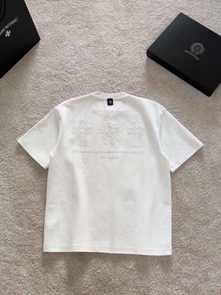2025年8月4日入荷新作Chrome hearts半袖 tシャツ人気商品/DW工場