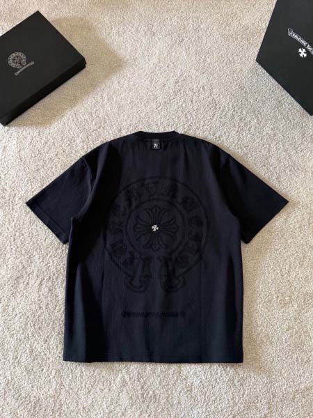 2025年8月4日入荷新作Chrome hearts半袖 tシャツ人気商品/DW工場