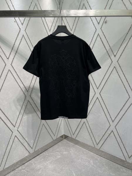 2025年8月4日入荷新作Chrome hearts半袖 tシャツ人気商品/DW工場